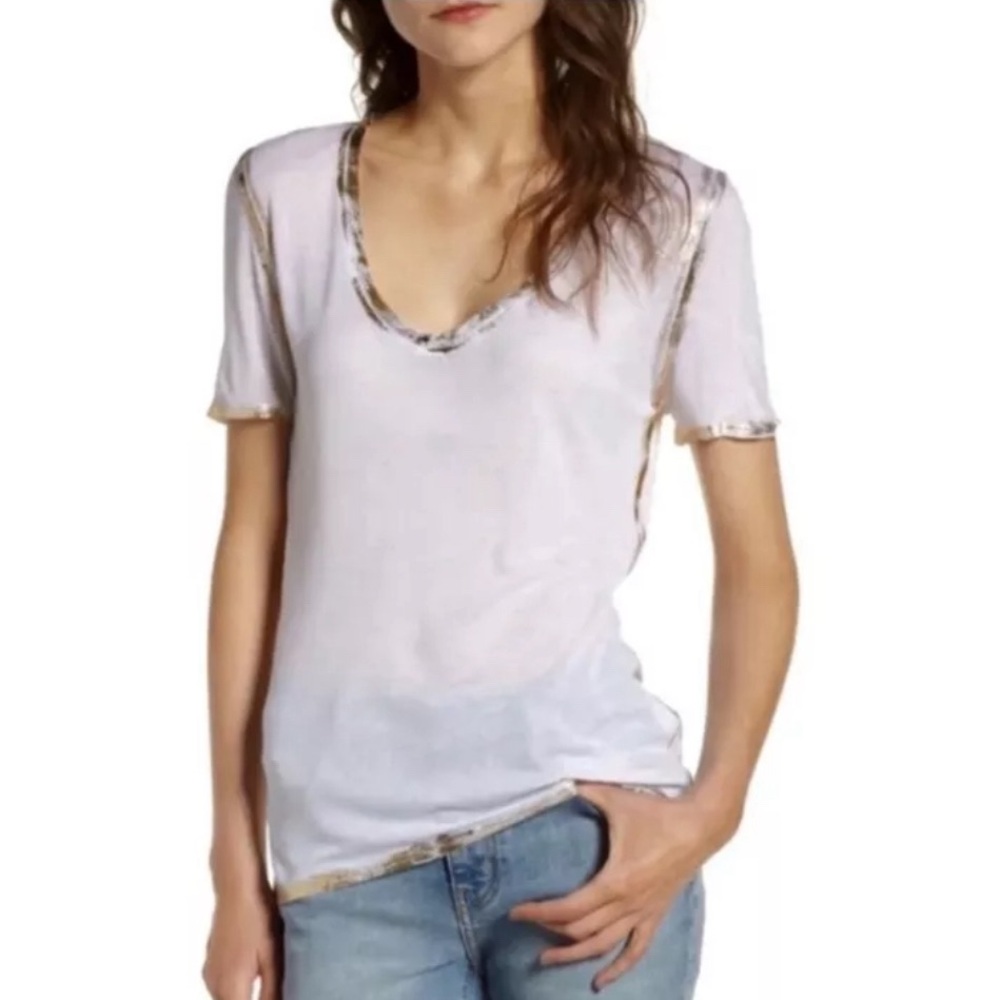 Zadig & Voltaire Tino Foil Tee